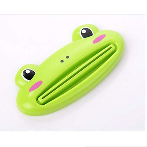 MqbY Home Daily Lovely Animal Tube Squeezer Cartoon Bathroom Toothpaste Dispenser Easy Squeeze Paste Dispenser Pig Panda Frog BearRandom Style - Thumbnail 6