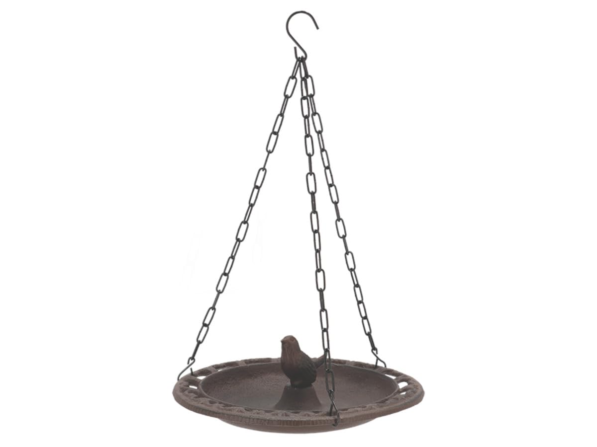Fallen Fruits Ltd Bird Bath Hanging (Gift Box), Brown