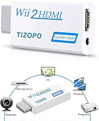 TIZOPO Wii to HDMI Converter, Wii HDMI Adapter