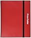 BCW Pro-Folio 9-Pocket Card Album - Red | Archival Safe, Side-Loading Trading Card Binder | Premium Collectible Storage Solution for Trading Cards, TCG, Sports Cards, and More - 360-Card Capacity
