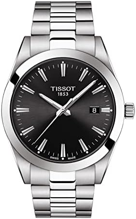 tissot mens gentleman auto stainless steel dress watch brown t1274071605101 Buy Tissot Gentleman Powermatic 80 Silicium at Ubuy Liberia