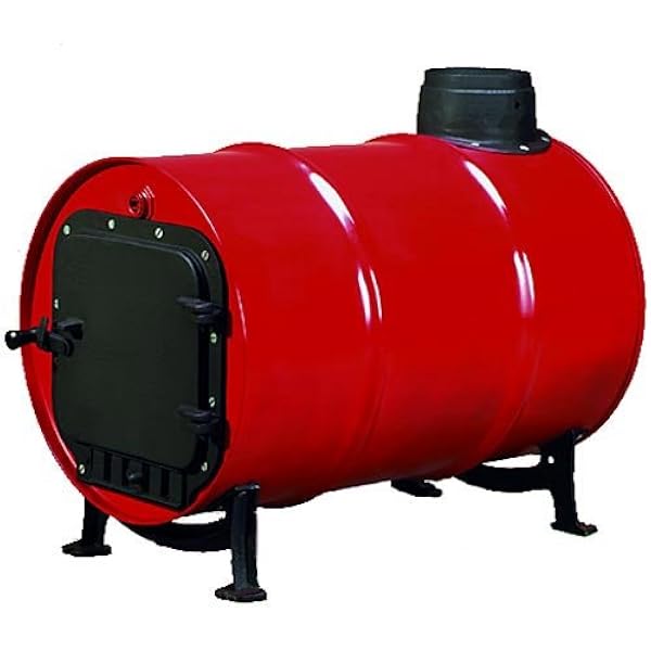 Amazon.com: Woodeze 5SV-BSK1000 Wood Burning Barrel Stove Kit : Sports u0026  Outdoors