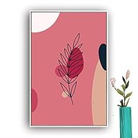 Framed Canvas Wall Art Picasso Poster Print of Woman Canvas Prints Home Artwork Decoration for Living Room,Bedroom - 16x24 inches