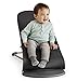 BabyBjörn Bouncer Bliss, Cotton, Black | 2-in-1 Adjustable Baby Bouncer Seat and Toddler Chair, Newborn to Toddler (8-29 lbs), 4 positions, Lightweight & Portable