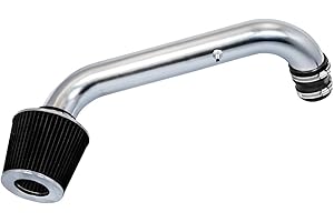 Rtunes Racing Short Ram Air Intake Kit + Filter Combo BLACK Compatible For 96-00 Honda Civic DX LX CX …