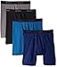 Hanes Men's 4-Pack Ultimate FreshIQ Stretch Long Leg Boxer with ComfortFlex Waistband Briefs - Colors May Vary, Assorted, Large