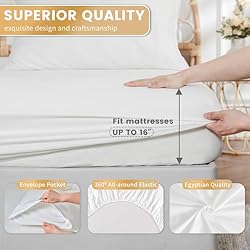 Bedlifes California King Sheet Sets- Cooling