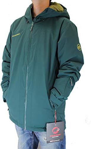Mammut マムート スキーウェアー ジャケット Andalo Hs Thermo Hooded Jacket 1010 Dark Teal Clover マムート ウェア スノーボード Mammut スキーウェア C1 Mammut ジャケット Amazon