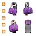 WANDF For Spirit Airlines Personal Item Bag 18x14x8 Foldable Travel Duffel Carry on Weekender Overnight for Women Men