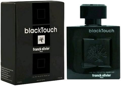 Frank Olivier Black Touch for Men Eau De Toilette Spray, 3.3 Ounce by Frank Olivier