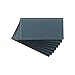 Aspect Peel and Stick Backsplash Glass Backsplash Tile Sample in Storm Cloud for Kitchen and Bathrooms (3x6 Inch Sample)