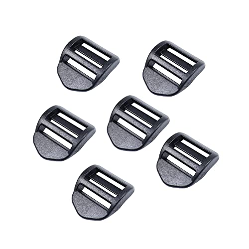 Baitoo Ladder Lock Slider,Heavy Duty Plastic Ladderlock Slider Adjustable Lock Ladder Slide Buckle Adjuster for Backpack