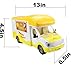 fisca RC Food Truck Remote Control Self-Service Buffet Car, 2.4Ghz Vending Fast Food Mobile Store Electronic Toy with Sounds and Lights for Kids