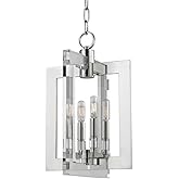 Hudson Valley Lighting Wellington - Four Light Pendant - 12 Inches Wide by 18.75 Inches High-Polished Nickel Finish -Traditio