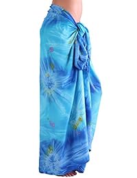 Pareo largo para playa con cubierta de coco