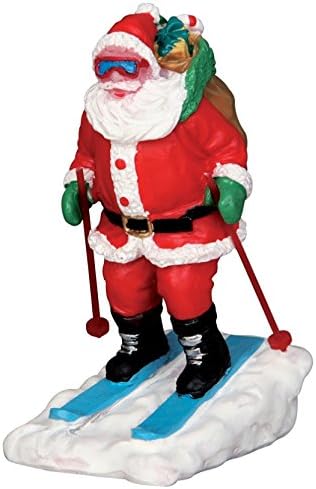 Nel Paese Di Babbo Natale.Lemax Babbo Natale Nel Paese Delle Meraviglie Del Villaggio Sciatore Di Babbo Natale Figurine 52337 Amazon It Casa E Cucina