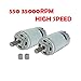 2 Pcs Universal 550 35000 RPM Electric Motor RS550 12V Motor Drive Engine Accessory for Kids Powered RC Car Children Ride on Toys Replacement Parts