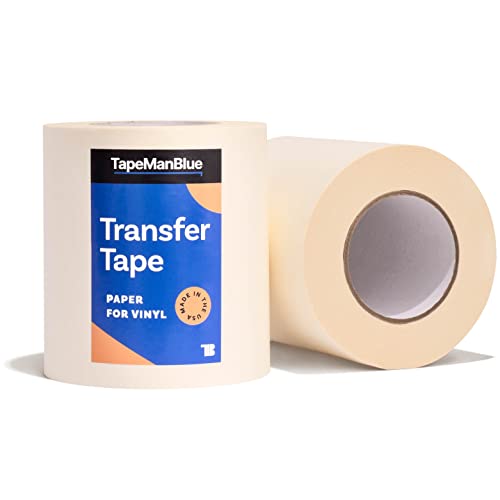 6" x 300' Roll of Paper Transfer Tape for Vinyl, Made in America