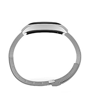 timex unisex blink black smart band tw00sos07