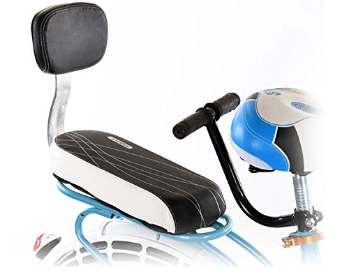 Bicycle Armrest Handrail, YIFAN Bike Child Safety Cycling Rear Saddle Handlebar - Black - Thumbnail 3