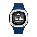 adidas Women's 'Denver' Quartz Plastic and Silicone Casual Watch, Color:Blue (Model: ADH3139)