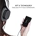 Poweradd Bluetooth 4.0 Receiver Wireless Audio Adapter with Apt-X Technology, Built-in Battery (1300mA), 3 Enhanced Modes and 3.5mm Stereo Output for Headphones/Home / Car Audio System