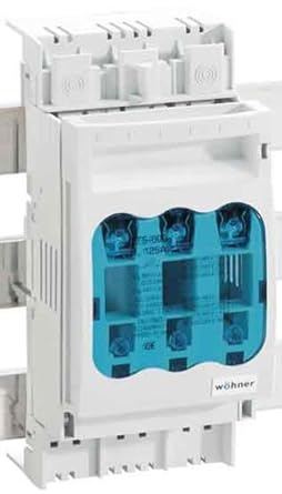 Wohner 33216 NH Fuse Switch-Disconnector, Bus-Mounting