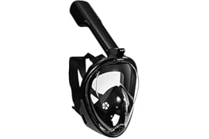 Snorkel Mask Full Face Snorkeling Gear with Anti-Fog and Leakproof Set for Adult and Kids