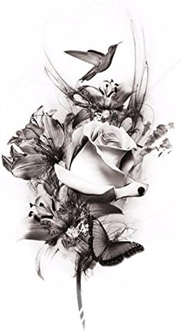 Temporary Tattoos Paper Waterproof Tattoo Sticker,2 pcs,00115,7"*4"