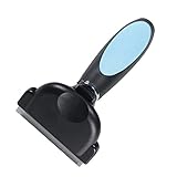 Dog Brush for Grooming Dog Hair Brush Self-cleaning Dog Rake Shedding Comb for Dogs, Cats and Horses - Blue