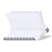 Enerwear 10P Pack Men's Cotton Moisture Wicking Extra Heavy Cushion Crew Socks