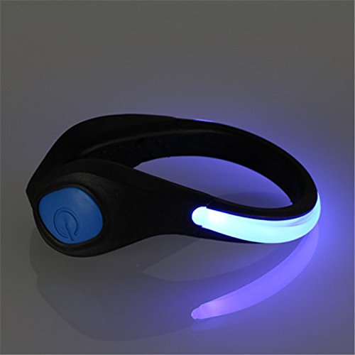 Shoe Clip Safety Light (Pack of 2), AIKATE Portable Night Safety LED