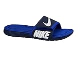 NIKE Men's Solarsoft Comfort Slide Sandal, Midnight Navy/White/Game Royal, 8 M US