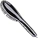 InstaMagic Hair Straightener Brush with LED Display — Portable Electric Hair Straightening Brush - Great For Travel - Get Instant Results - Straightens All Hair Types - Great Gift!