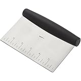 AmazonBasics Multi-purpose Stainless Steel Bench Scraper &amp; Chopper
