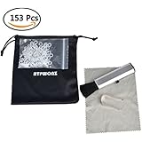 ATPWONZ 4 in 1 Dampeners Cleaning kit Rubber O-Ring+Keycap Puller+Cleaning Brush and Cloth for mechanical Keyboards with Cherry MX, Kailh MX, Corsair MX or Gateron MX switches
