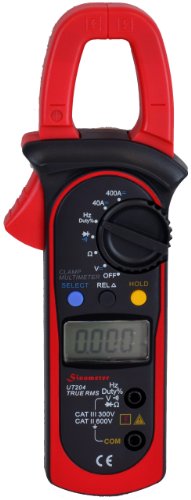 Uni-T UT204 Auto-Ranging AC DC Ture RMS Auto/Manual Range Digital Handheld Clamp Meter Multimeter Test Tool - Thumbnail 5