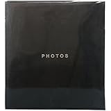 kieragrace KG Jocelyn Photo Album, Holds 400 4 by 6-Inch Photos, Black