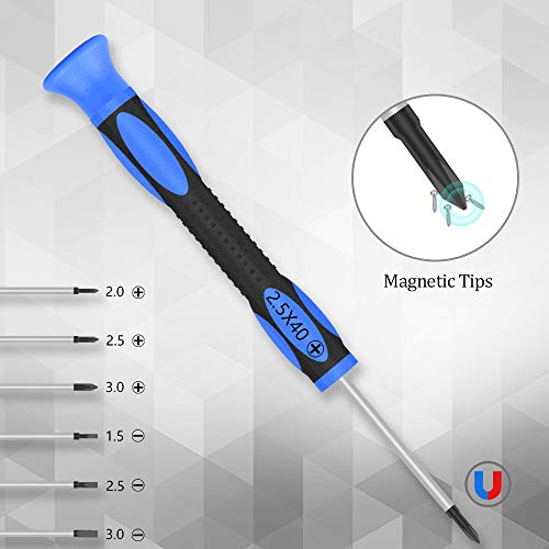 image for Eyeglass Repair Tool Kit, Kingsdun Glasses Precision Screwdriver Set w