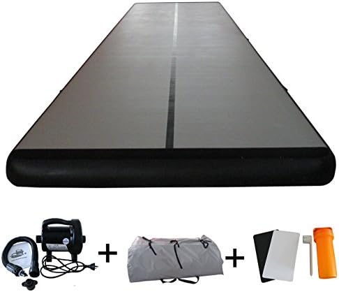 Inflatable Tumbling Mat Air Track Air Floor/Air Box/Beam Air Blance/ Air Ramp Mat Training Mat for Home Gym Fitness (Air Track-26’x79” x8”/8M x2M x 20CM)