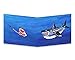 Dynomighty Mighty Tyvek Wallet, HUNGRY PSYCHO SHARK by Madkinglion, Water Proof
