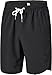 Mens Athletic Gym Shorts Elastic Waist - Quick Dry Stretchable for Running, Training, Workout Swim Trunks for Watersports