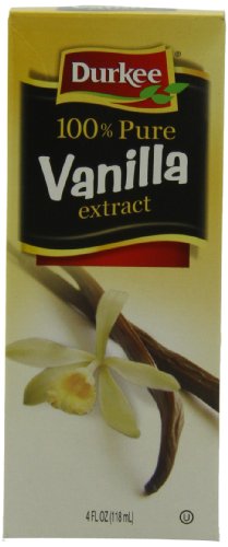 Durkee Vanilla Extract, Pure, 4-Ounce