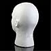 Male Mannequin Styrofoam Foam Manikin Head Model Wig Glasses Hat Display Stand Eyelashes Makeup Massage Practice