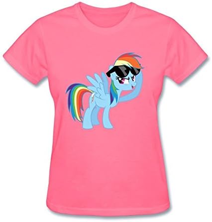 Rascar Women's Is Rainbow Dash a Jerk Short Sleeve T shirt XXL