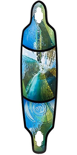 Sector 9 Fractal Longboard Deck - Black