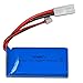 OBBEY® 2 pcs 7.4V 1500mAh 30C LiPo Battery (EL-2P Plug) for FT009 RC Boats