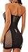 ADOREJOY Womens Lingerie Bodysuit Chemise Teddy Naughty Babydoll Nighty(Black,2XL)