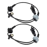 AUTEX 2PCS ABS Wheel Speed Sensor Front Left & Right ALS1465 15229012 compatible with Cadillac Escalade EXT 2007-2012/Chevrolet Avalanche & Suburban 1500 & Tahoe 2007-2012/GMC Yukon XL 1500 2007-12