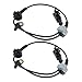 AUTEX 2PCS ABS Wheel Speed Sensor Front Left & Right ALS1465 For 2007-2012 Cadillac Escalade EXT/2007-2012 Chevrolet Avalanche Suburban 1500 Tahoe/2007-2012 GMC Yukon XL 1500